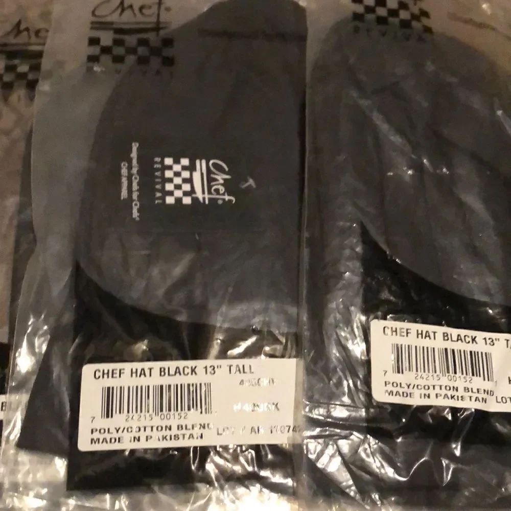 Chef Revival cotton/0poly Blend chef hat new